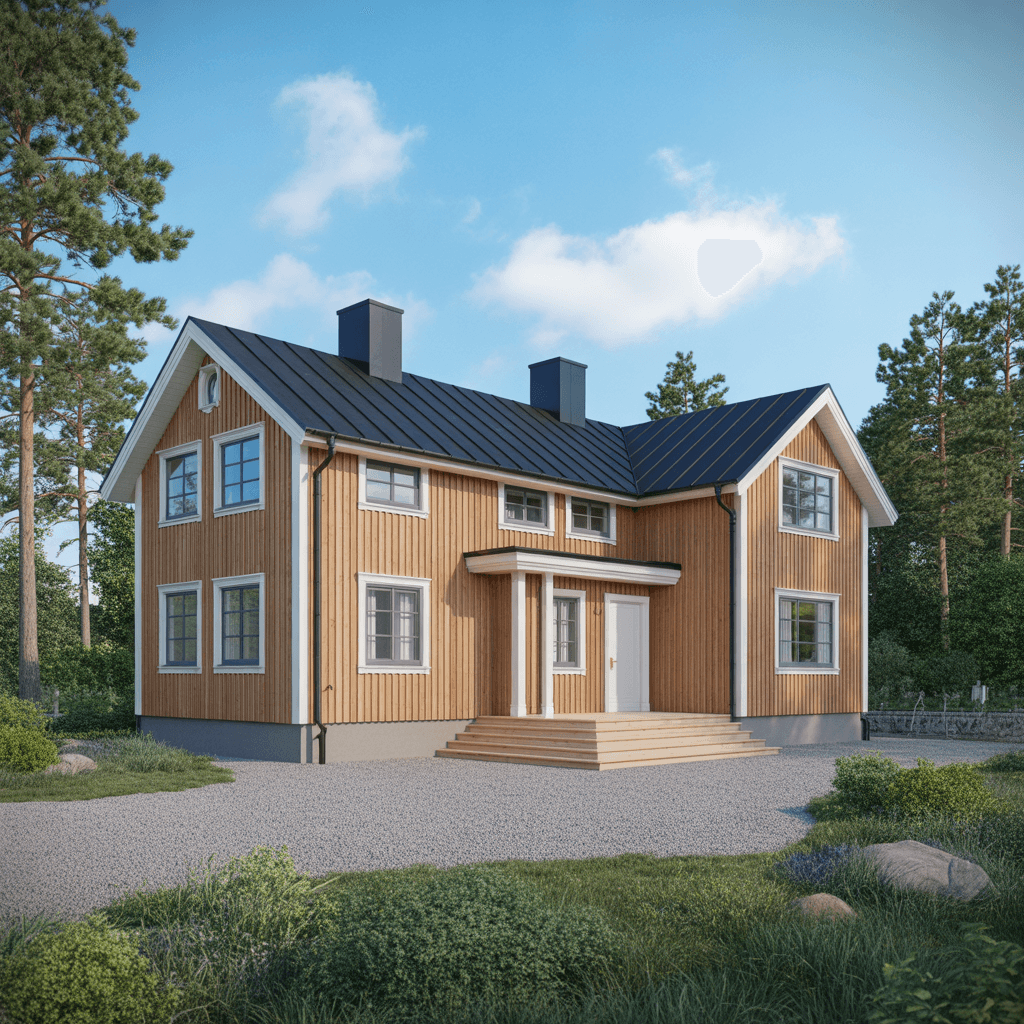 Omfattande renovering av villa i Hindås, Härryda kommun, Västra Götalands län