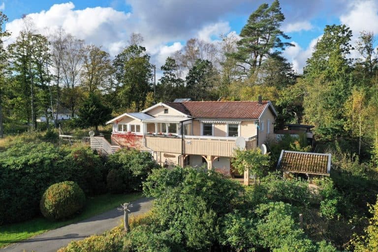 Fasadrenovering Trävilla. Mölndal