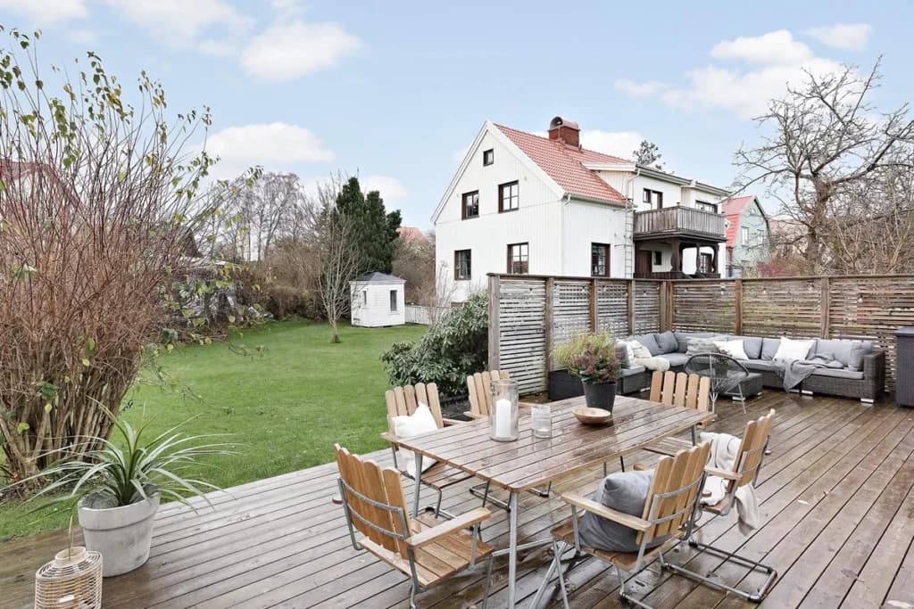 Tillbyggnad Altandäck. Utby Göteborg